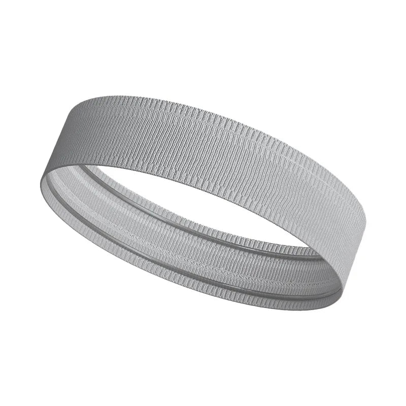 Sports Elastic Headband With Sweat Absorption And Anti Slip Moisture Fitness Yoga Tennis Cycling Sweatband Men Women Hair Band