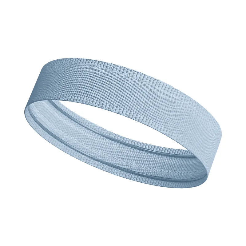 Sports Elastic Headband With Sweat Absorption And Anti Slip Moisture Fitness Yoga Tennis Cycling Sweatband Men Women Hair Band