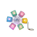 Cat Paw Keycap Fidget Keychain