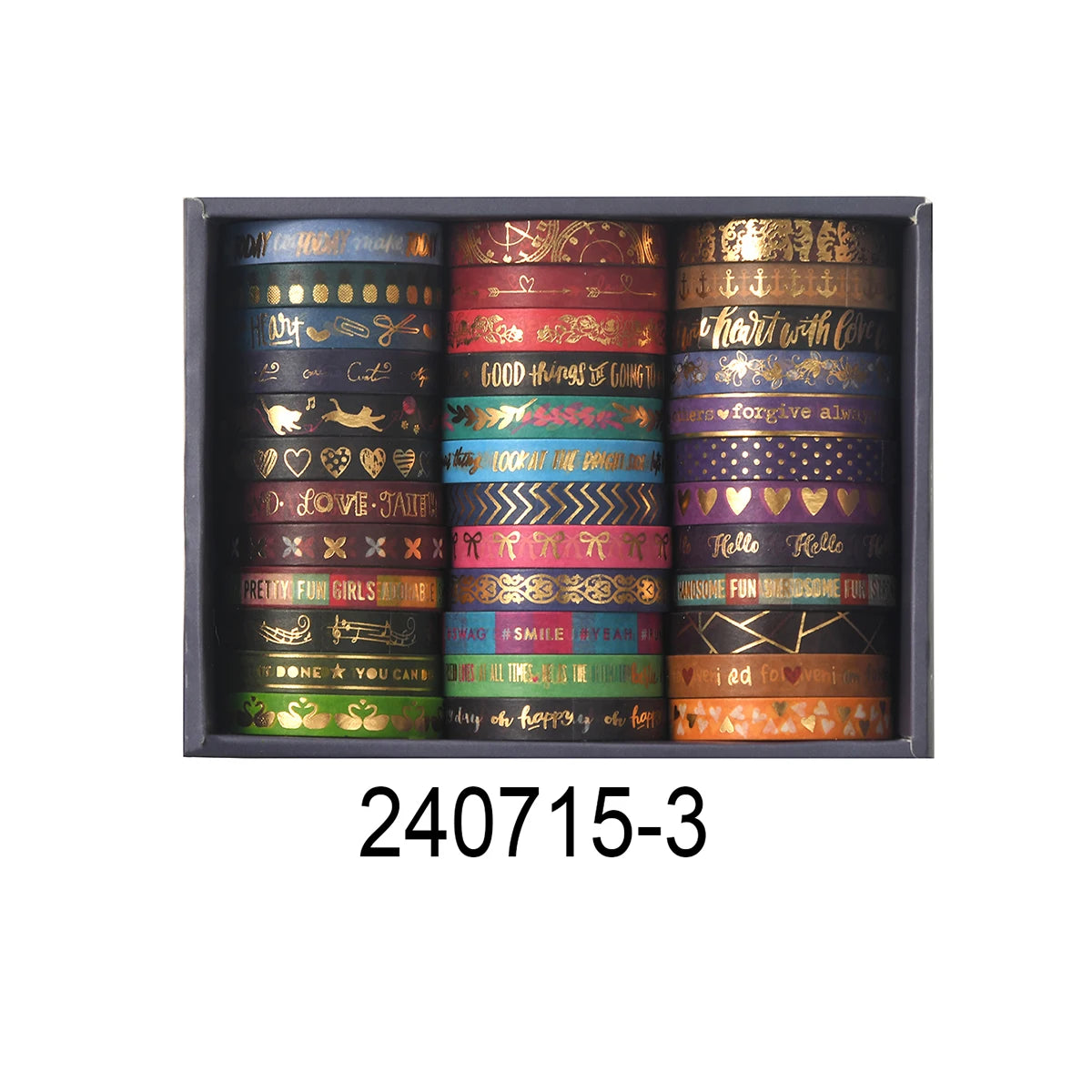 36 Roll Vintage Washi Tape Set
