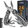 Multitool 24-in-1 Multitools Pliers with Professional Multi-tool for Survival Camping and Hunting Gifts for Men Dad Hus Band