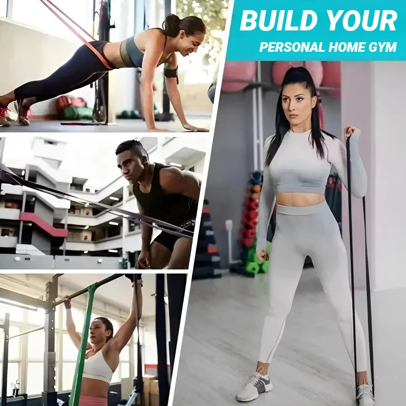 Resistance band color and strength options