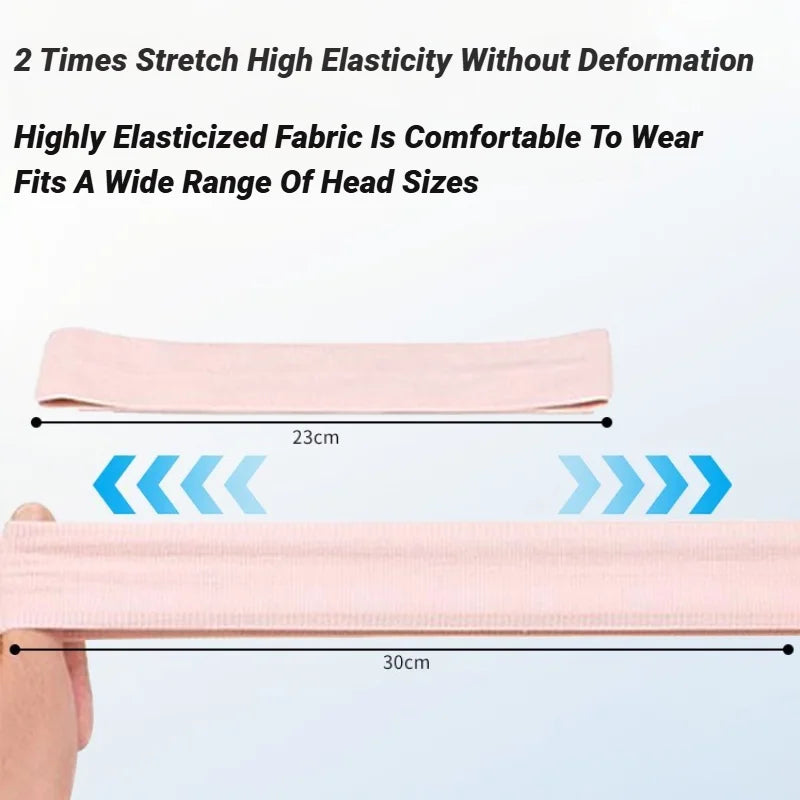 Sports Elastic Headband With Sweat Absorption And Anti Slip Moisture Fitness Yoga Tennis Cycling Sweatband Men Women Hair Band